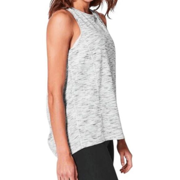 LULULEMON ATHLETICA Low Key Tank 'Silver Size 10 - Picture 3 of 5